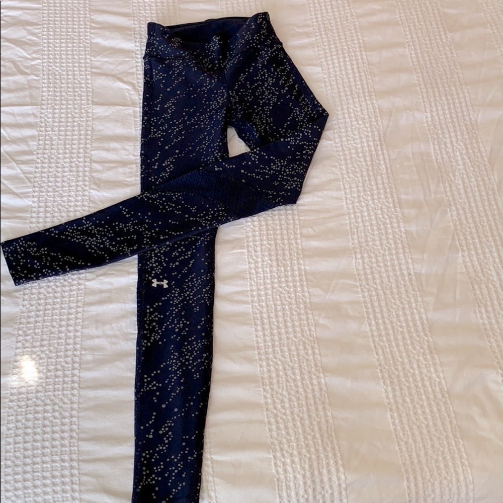 Under Armour heat gear leggings Navy XS
